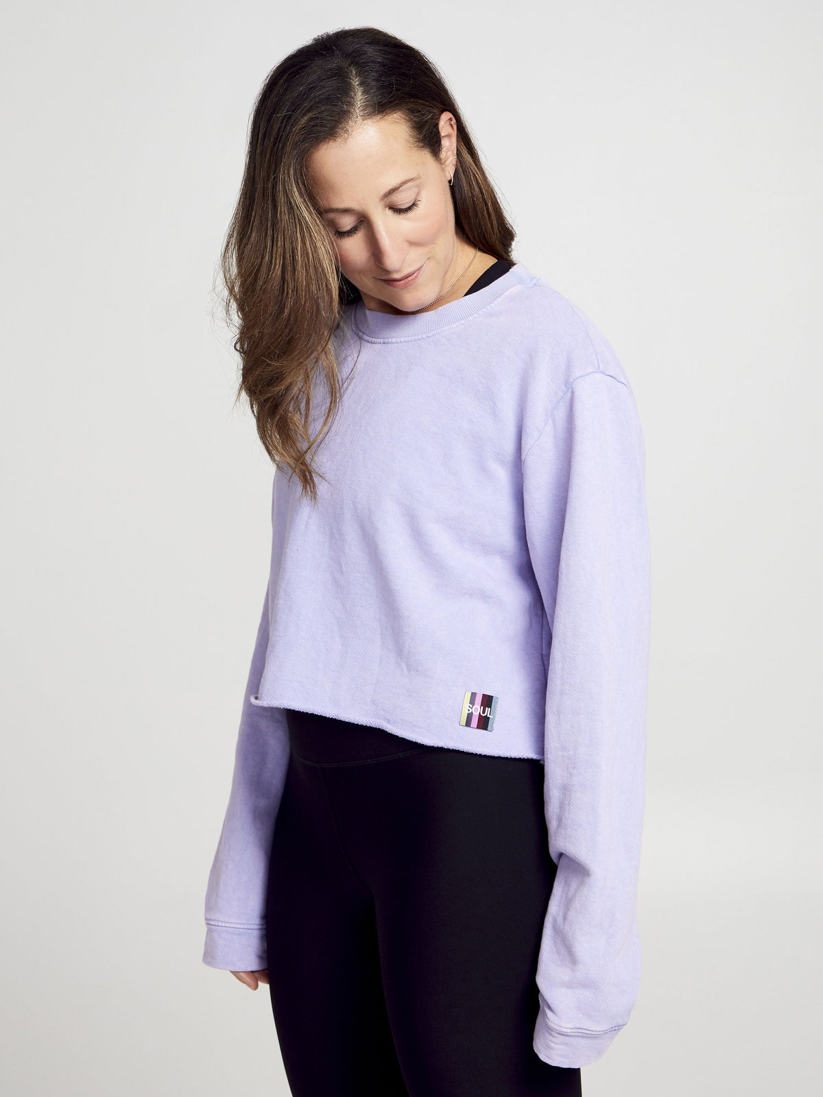 CASEY CROP SWEATSHIRT