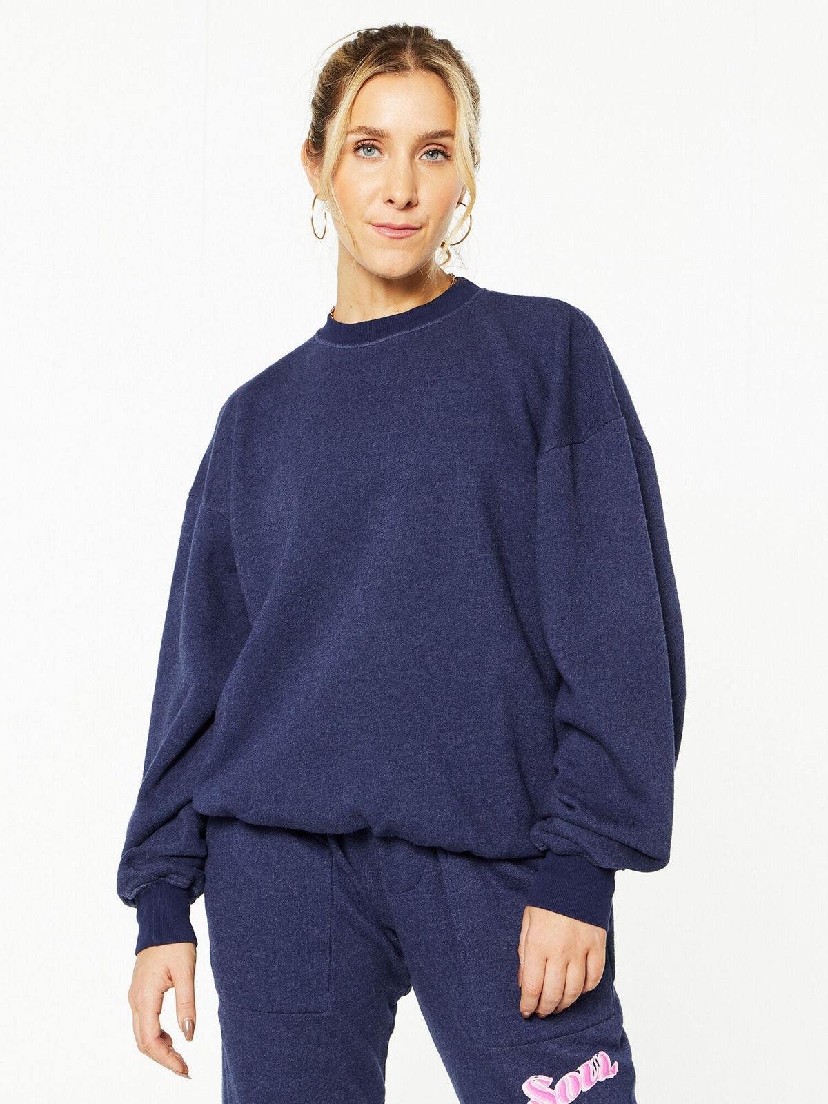 SAM CREW NECK NAVY