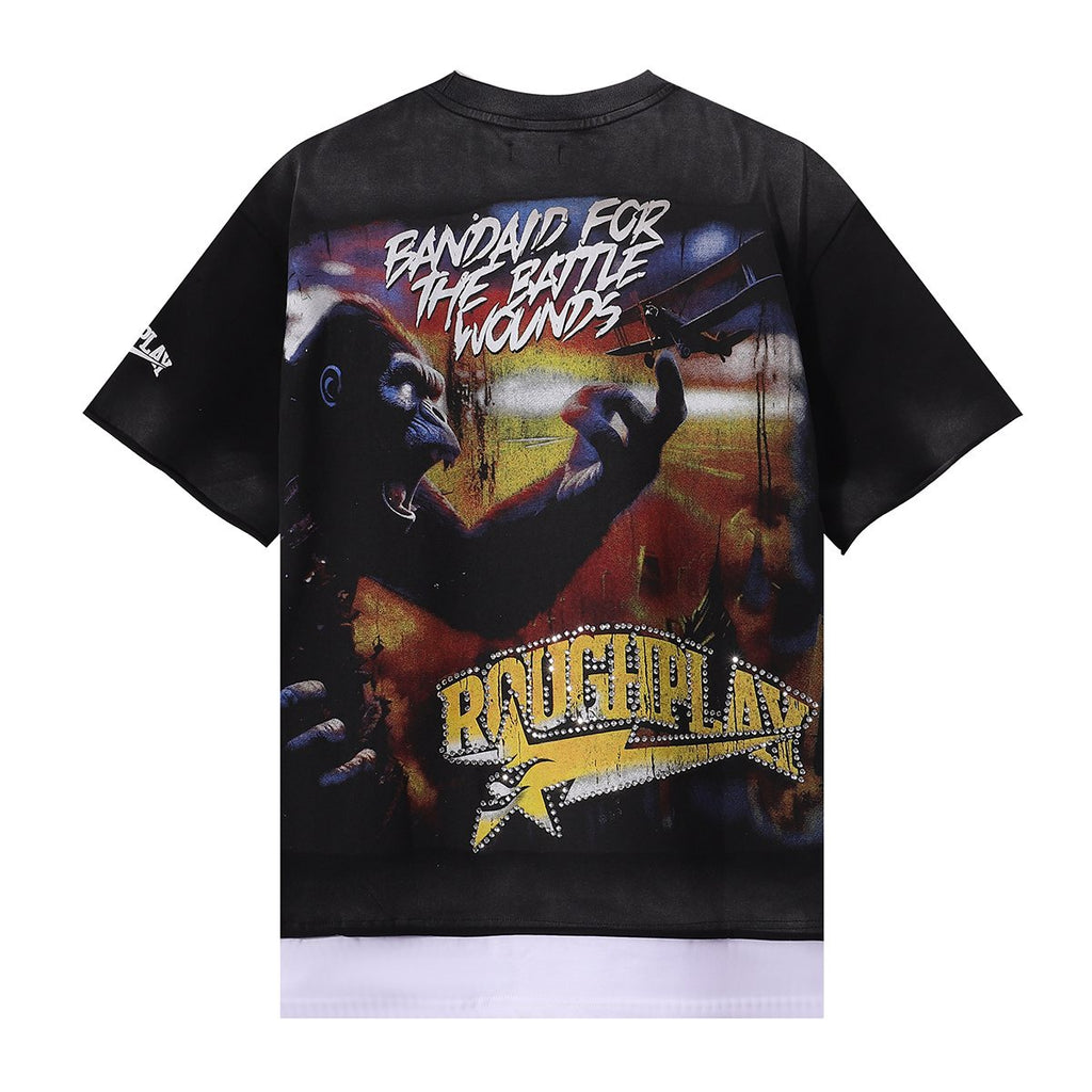 Rough Play Apocalyptic Gorilla Graphic T-Shirt