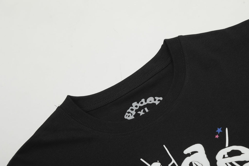 Sp5der Spiderweb Graphic Short-Sleeve T-Shirt