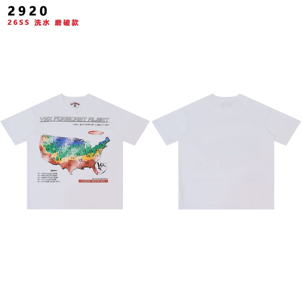 Valley Dreams VSX Forecast Alert Map Graphic T-Shirt