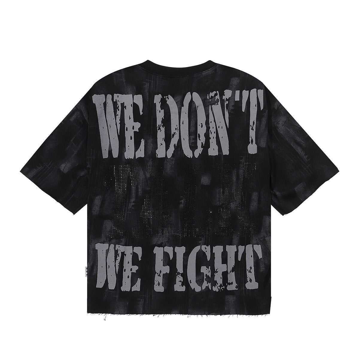 BKYS Revival Fight Club Graphic Cropped T-Shirt