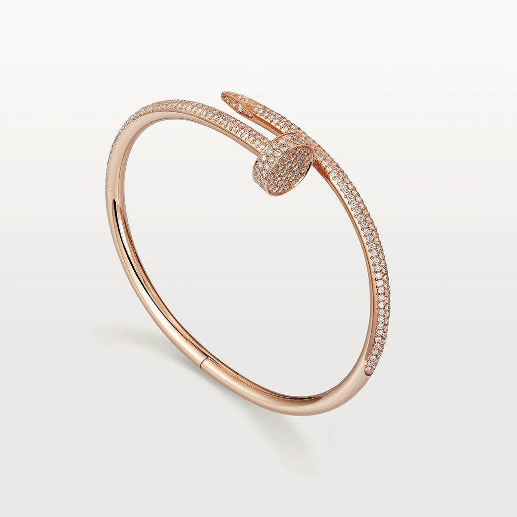 CARTIER JUSTE BRACELET 3.5MM FULL DIAMONDS