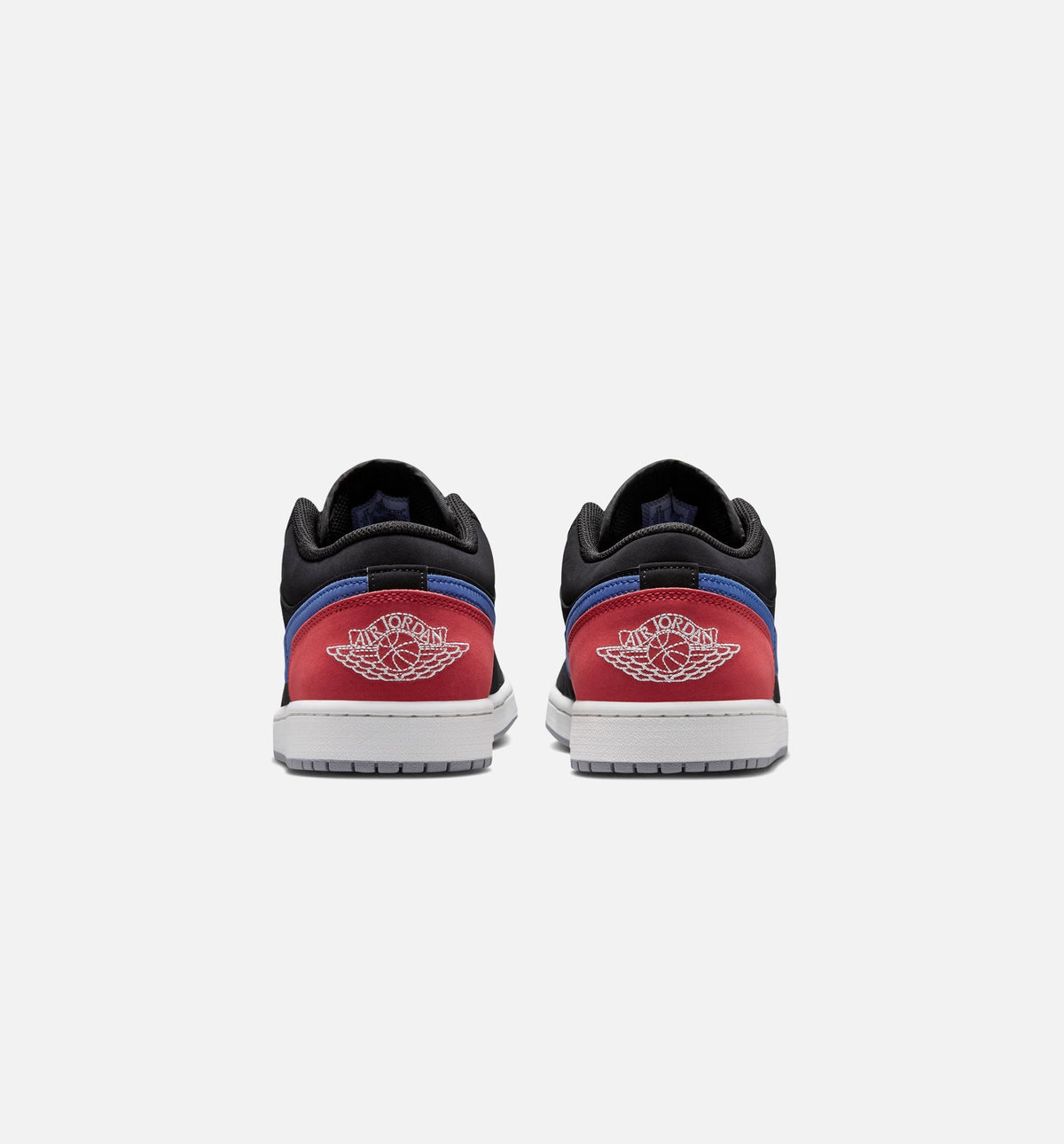 Air Jordan 1 Low Men's Shoes - Black/White/True Blue/Varsity Red