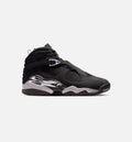Air Jordan 8 Retro "Chrome Black and Light Graphite" Men's Shoe – Black/White/Light Graphite