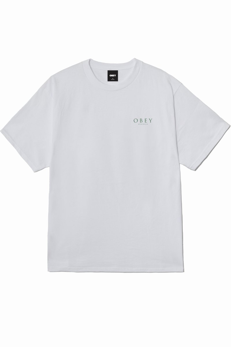 OBEY FLORES ROBUS T-SHIRT White