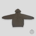 Balenciaga Medium Fit Logo Hoodie in Light Brown