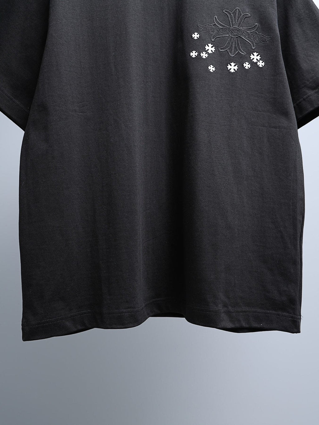 Chrome Hearts Cross and Star Graphic T-Shirt