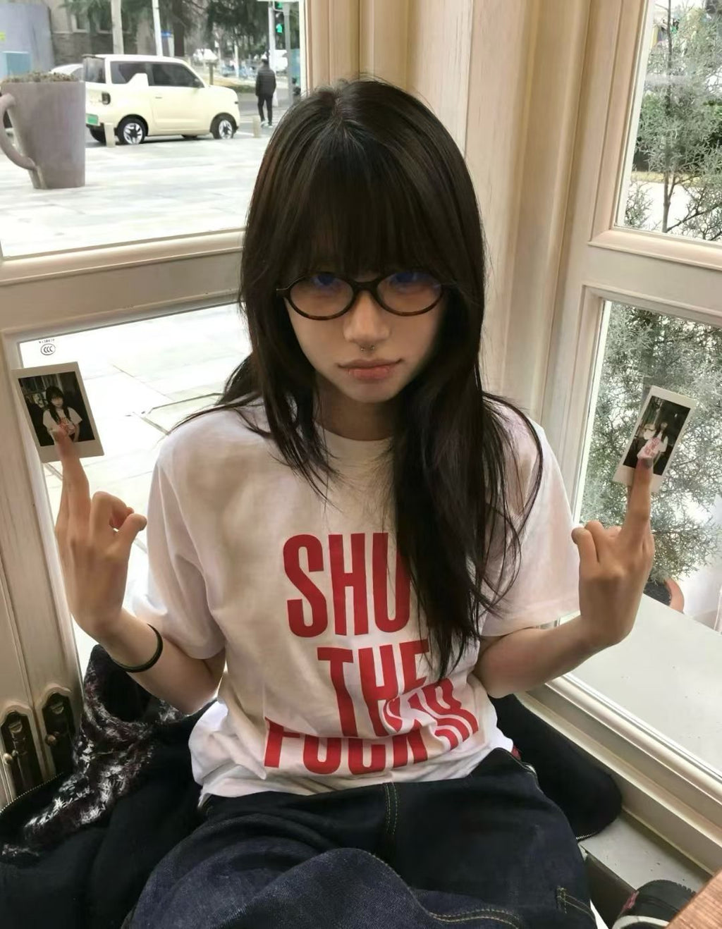 Supreme Shut The Fuck Up Graphic T-Shirt