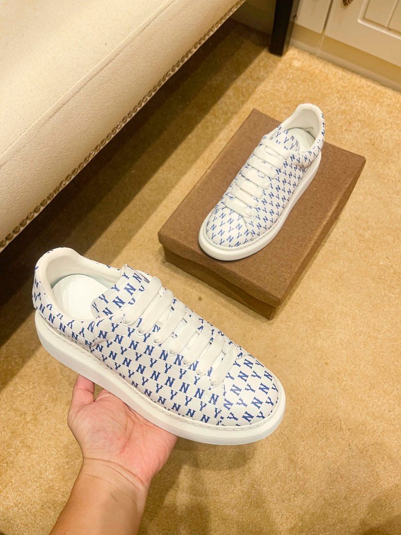 Patterned Low-Top Sneakers