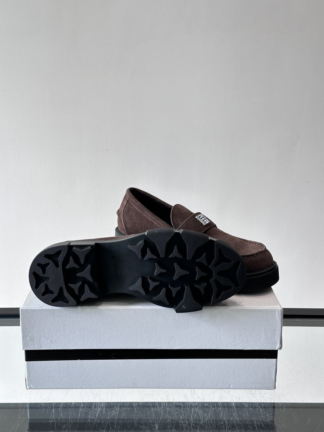 Givenchy Men's Metal-Accent Lug Sole Loafers