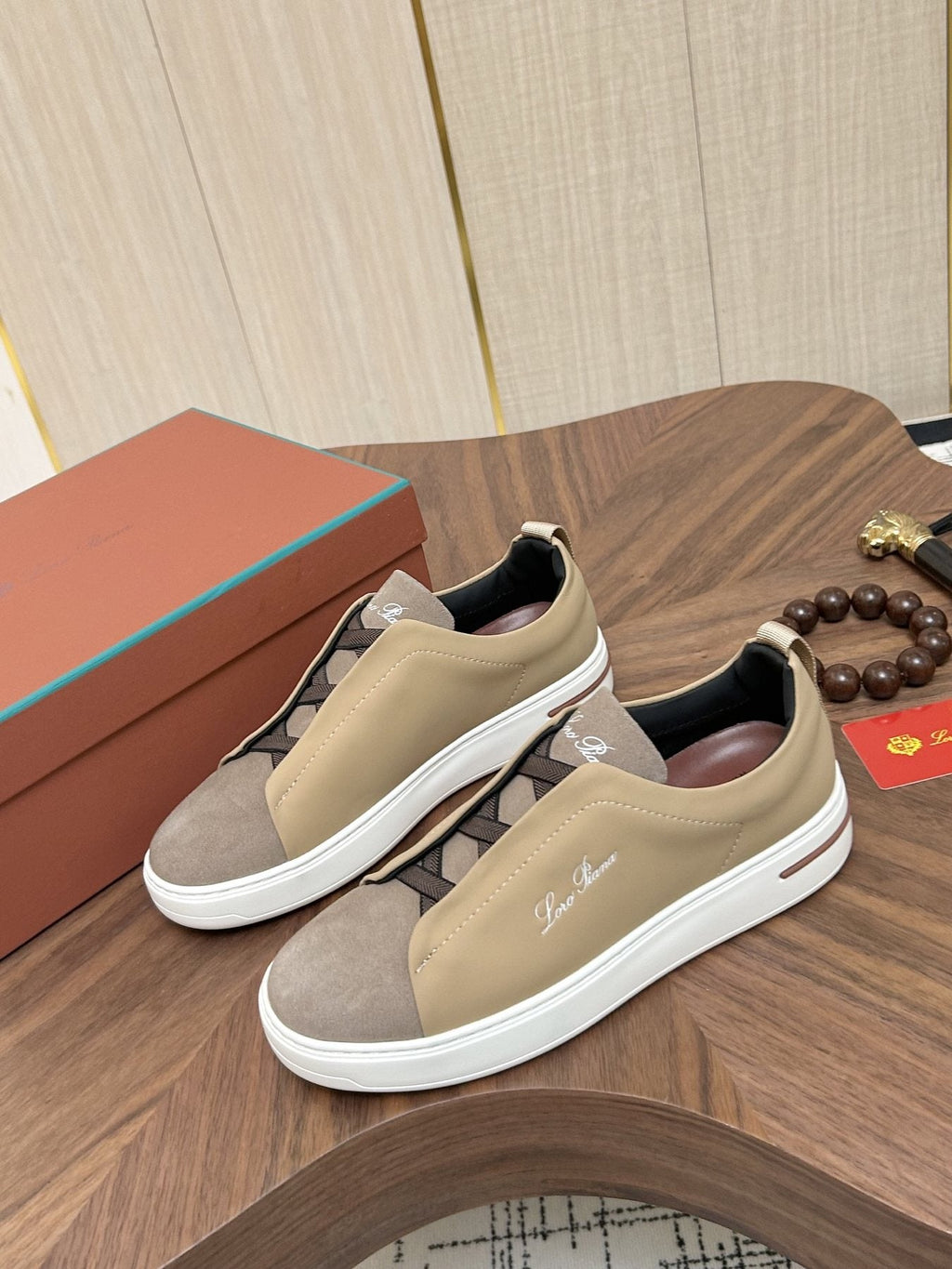 Loro Piana Slip-On Sneakers