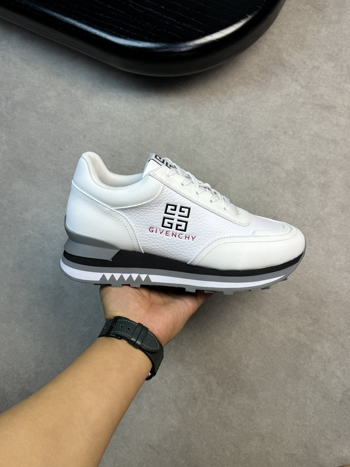 Givenchy Paneled Low-Top Sneakers