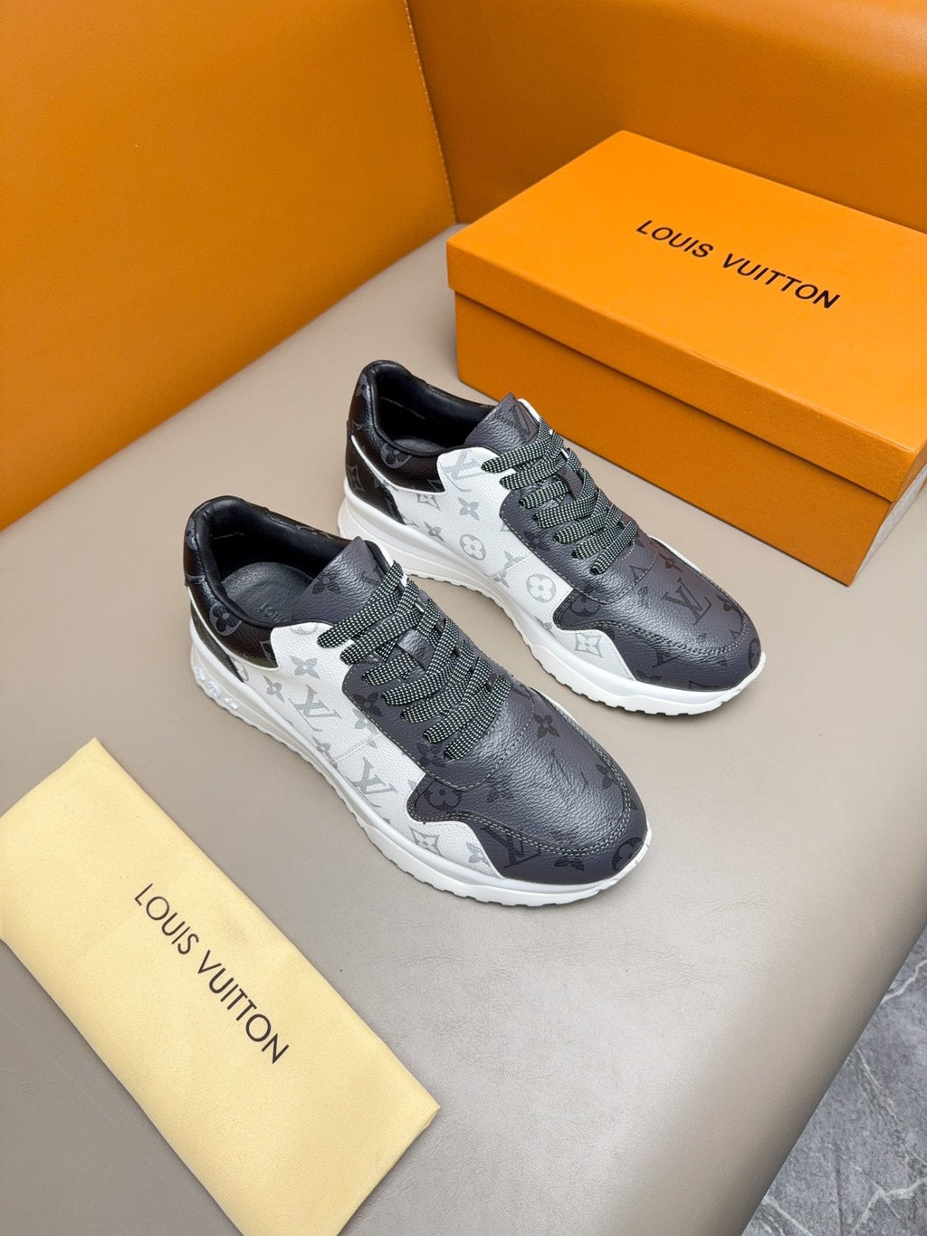 Louis Vuitton Monogram-Pattern Sneakers