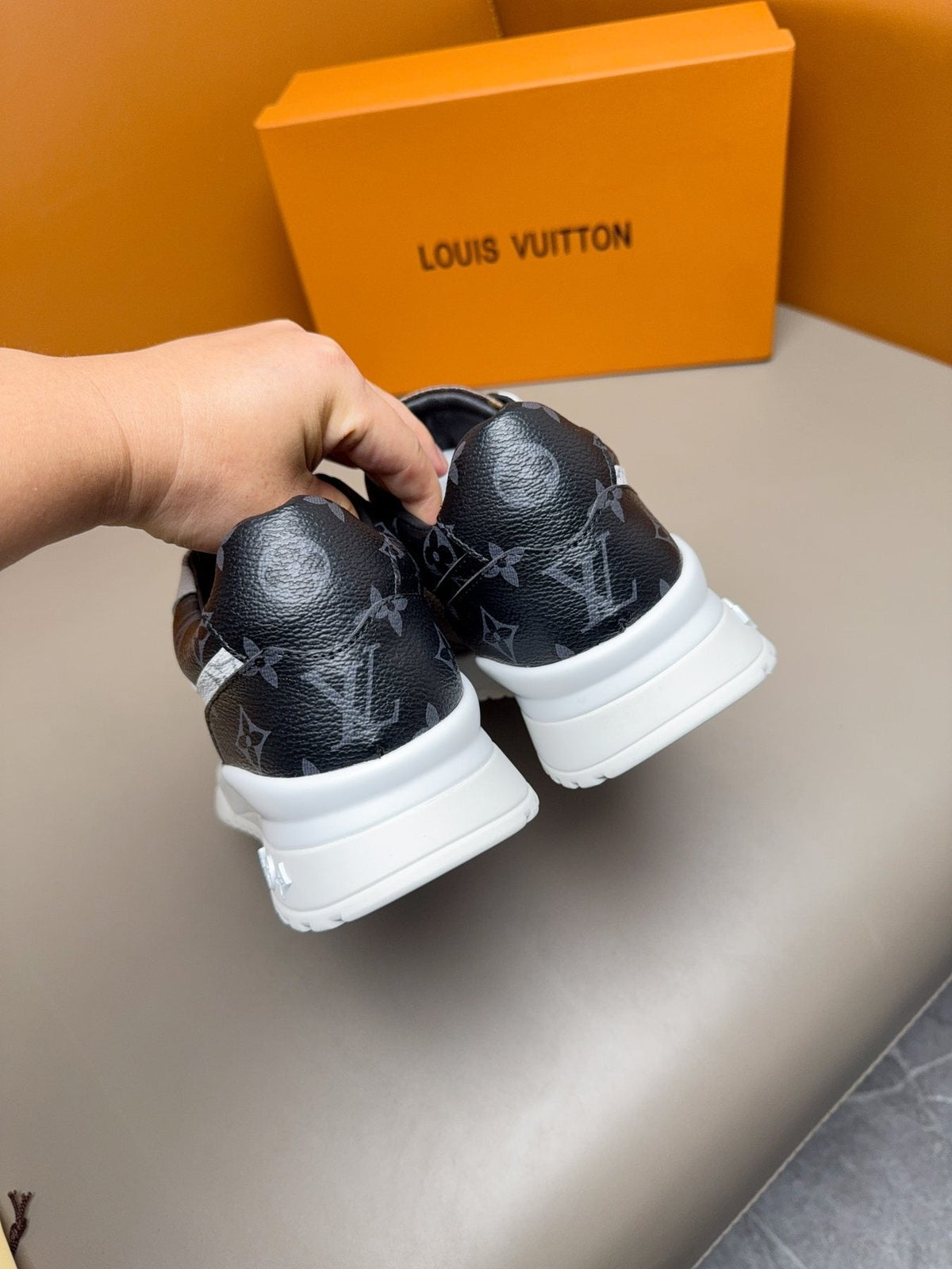Louis Vuitton Monogram-Pattern Sneakers