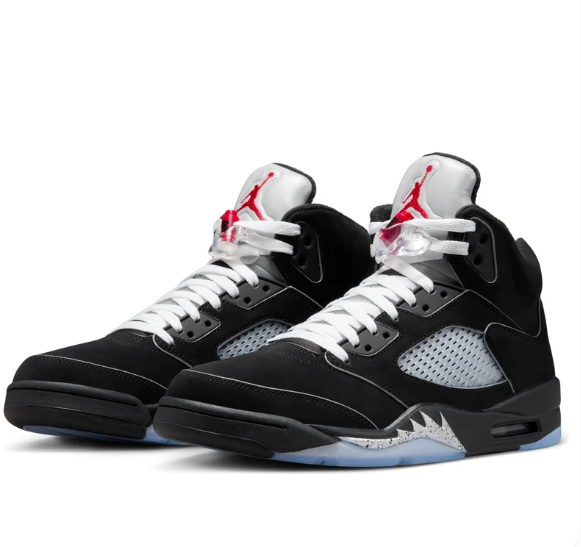 Air Jordan 5 Retro OG 'Black Metallic Reimagined' Sneakers HF3975-001